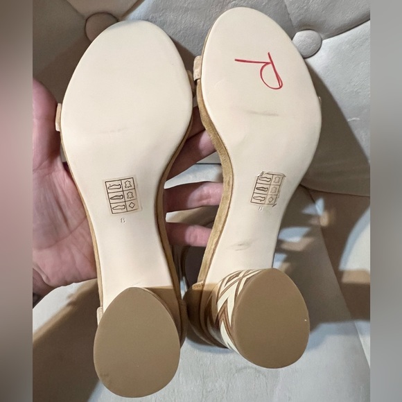 Jeffrey Campbell Purdy Sandal Leather Heels Size 8 - Picture 9 of 9